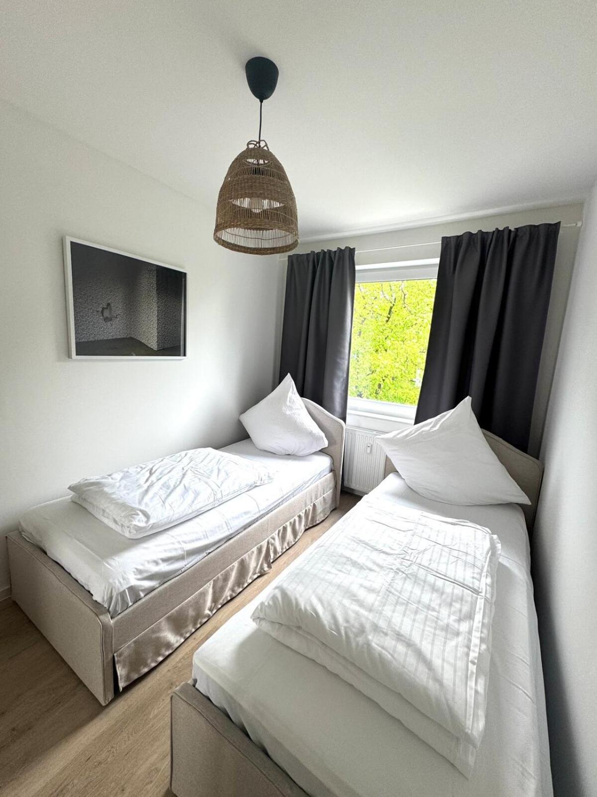3-Zimmer-Wohnung In Hamburg Am Flughafen ภายนอก รูปภาพ
